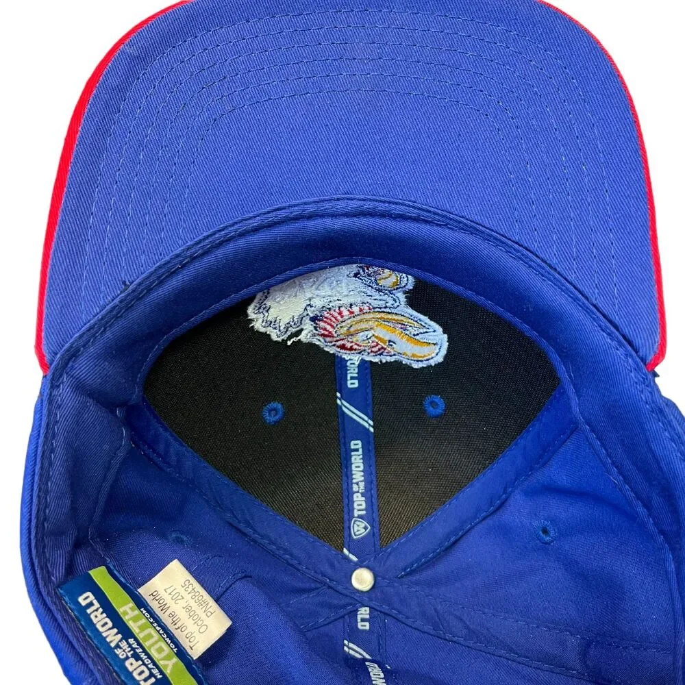 KU Jayhawks Top of the World Hat Adjustable Kansas University Ball Cap (YOUTH)